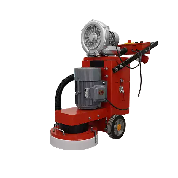 HW350mm concrete floor grinder with external vacuum cleaner
